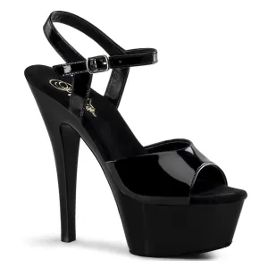 Kiss-209 Black PA Platform Sandals