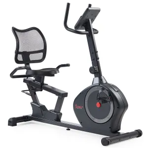 Smart Magnetic Heavy Duty Recumbent Bike with 350LB Weight Capacity