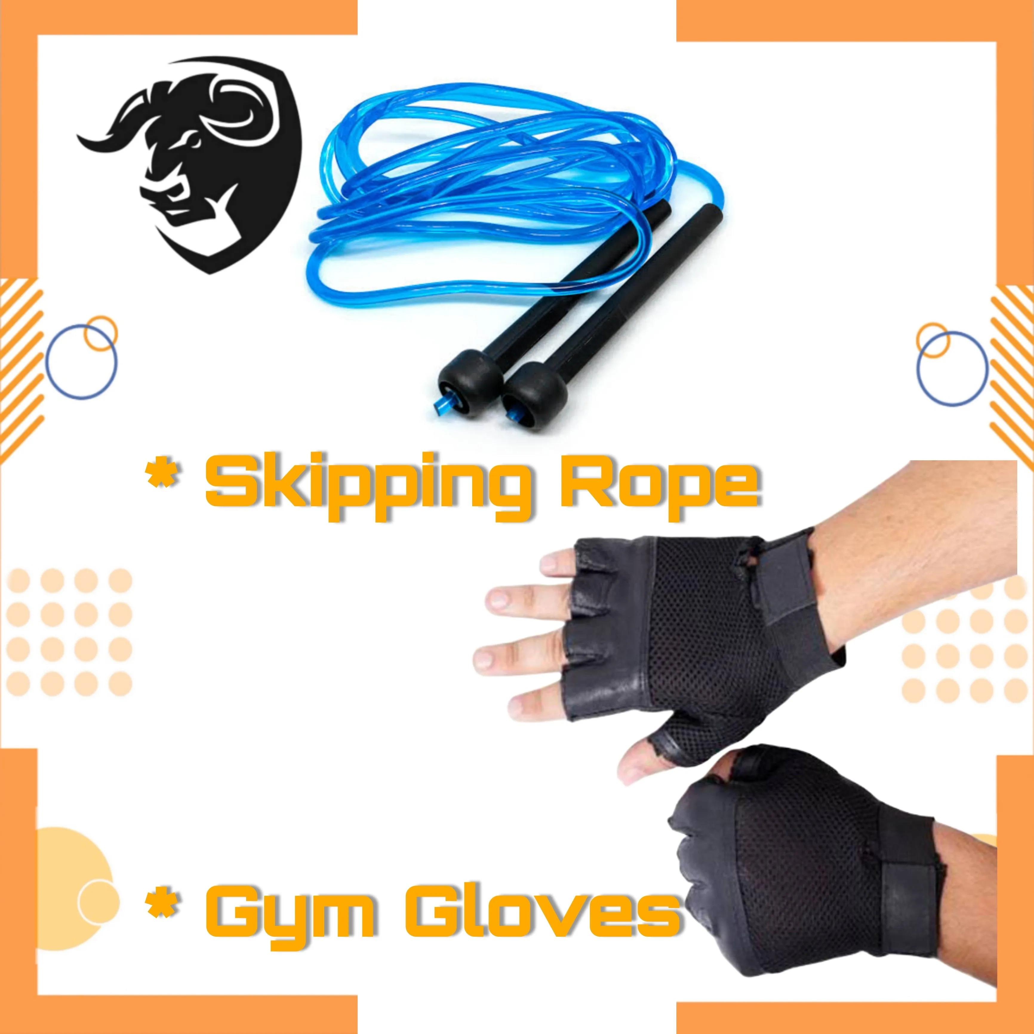 10 kg Home Gym Kit with Accessories Home Gym Combo  | Fitness Equipments