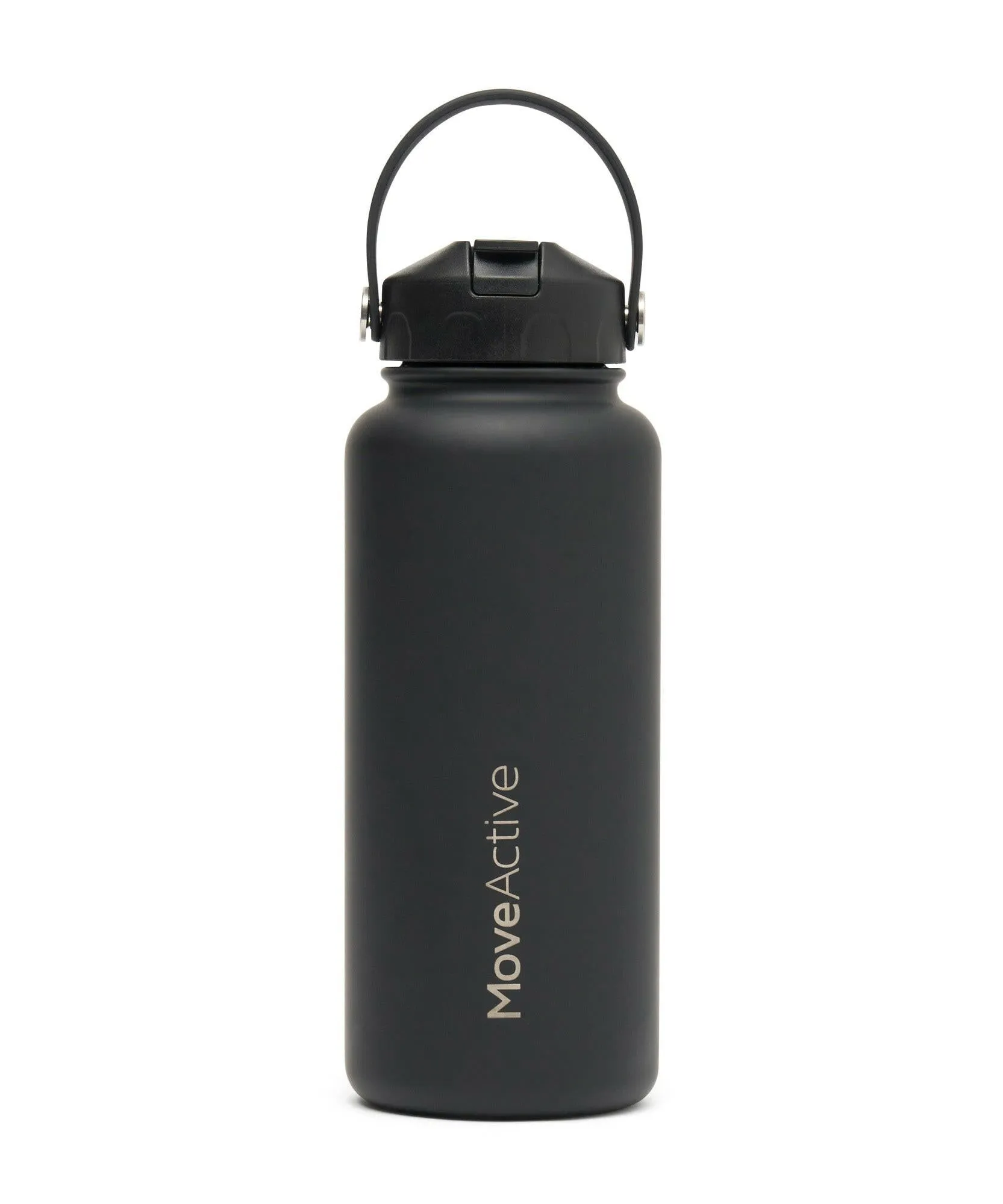 1L Insulated Drink Bottle - Black