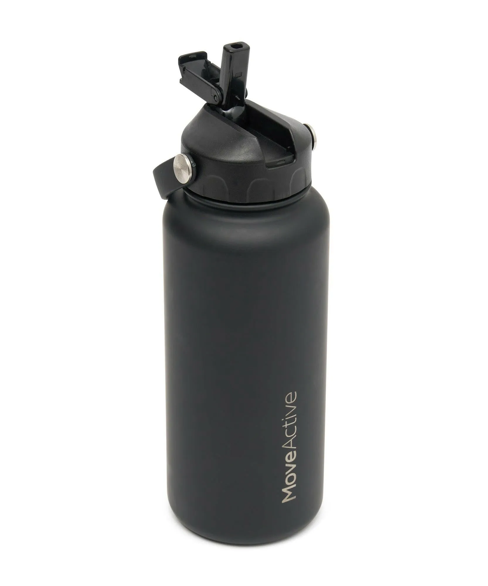 1L Insulated Drink Bottle - Black