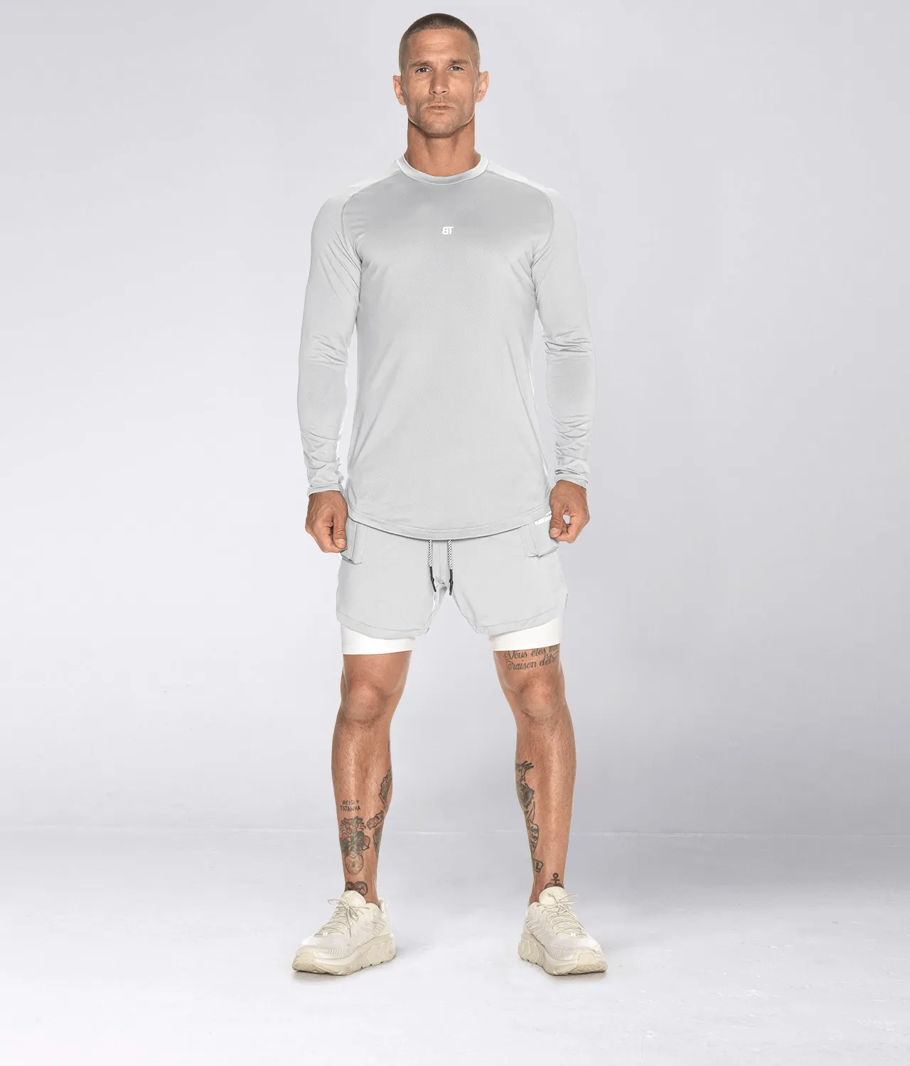 3600 . AirPro Regular-Fit Shorts - Grey