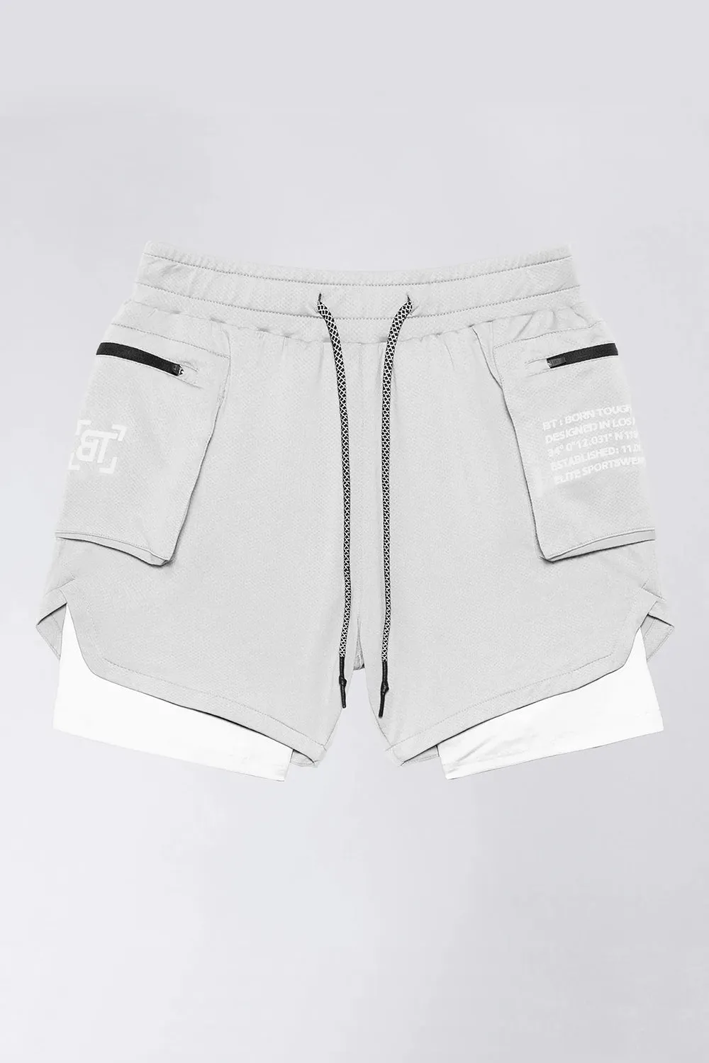 3600 . AirPro Regular-Fit Shorts - Grey