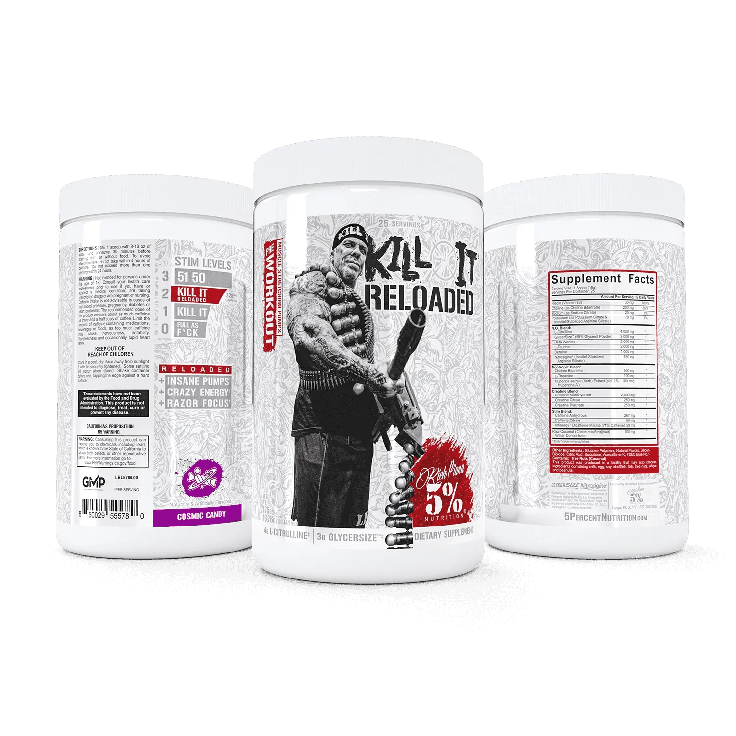 5% Nutrition Kill It Reloaded Pre-Workout