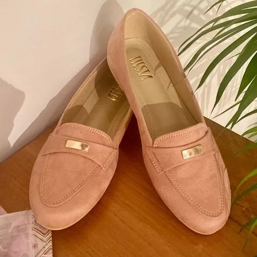 Anna (Close Ballerina Suede Flats )