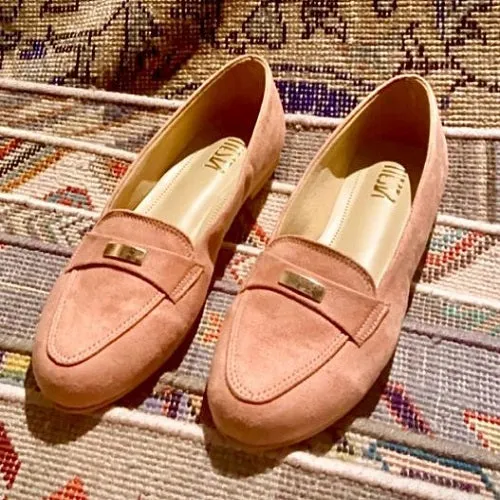 Anna (Close Ballerina Suede Flats )