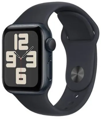 Apple Watch SE 2 (2023) 40mm (GPS) - Midnight Aluminum - Midnight Sport Band - Size:M/L - (MR9Y3LL/A | MR9Y3CL/A)