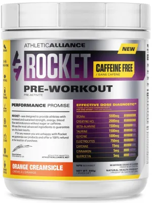 ATHLETIC ALLIANCE ROCKET Pre Workout (Orange Creamsicle - 570 gr)