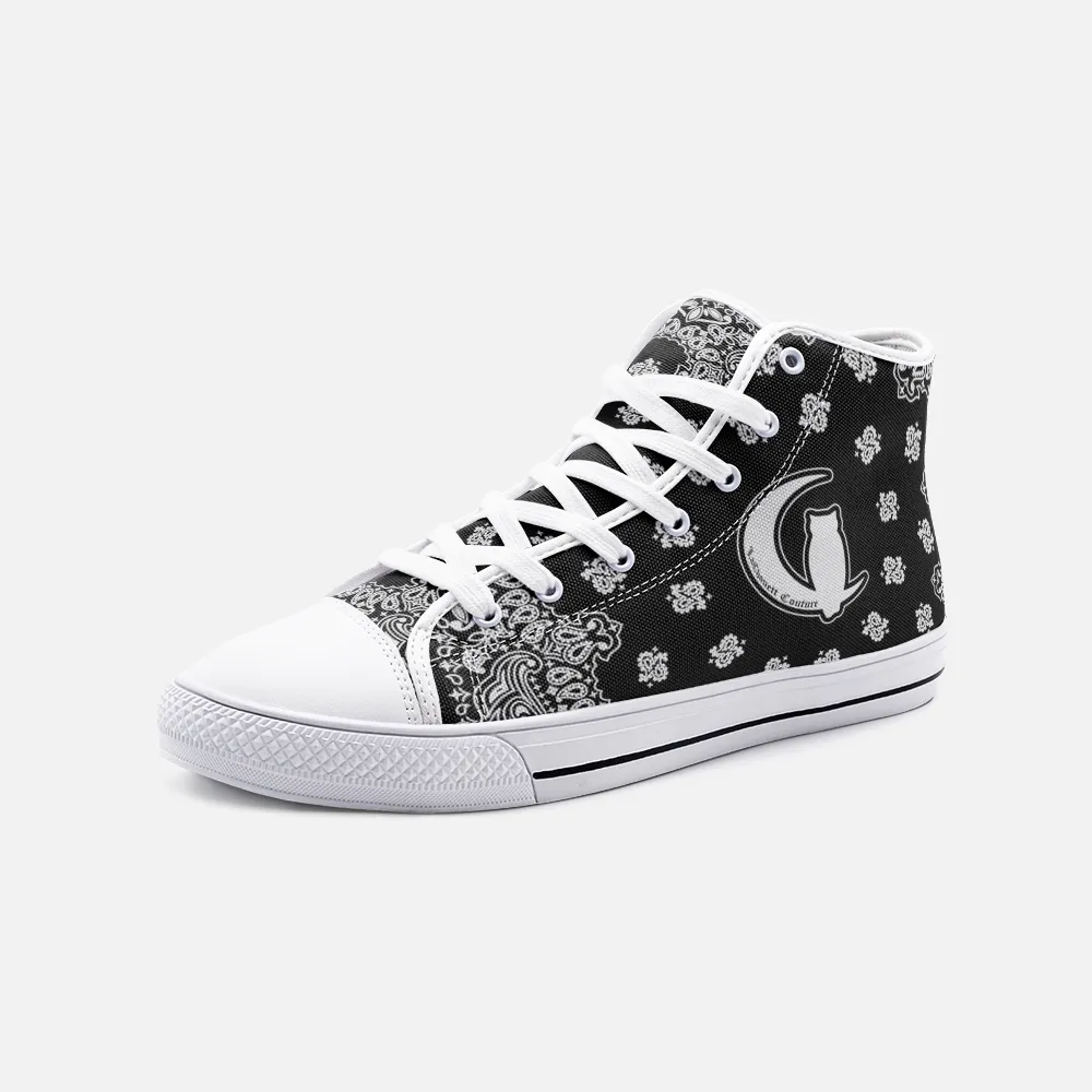 BANDANA BLCC Unisex High Top Canvas Shoes