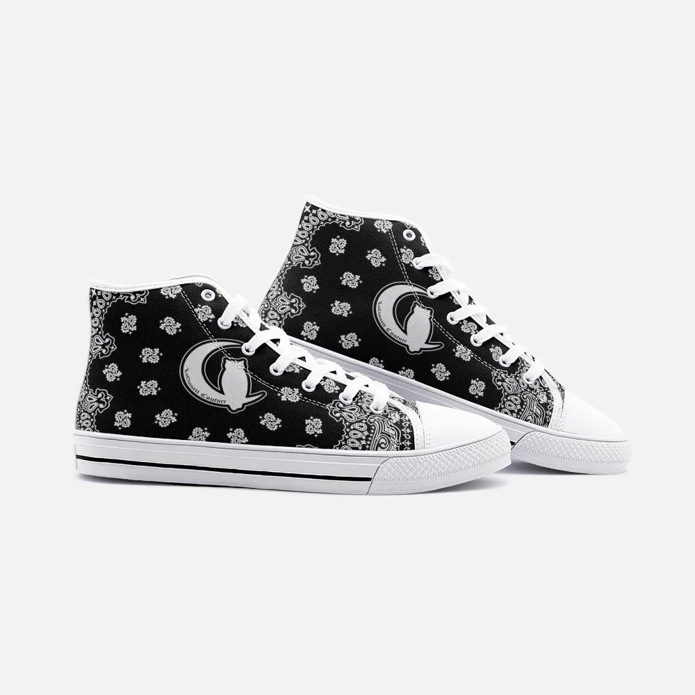 BANDANA BLCC Unisex High Top Canvas Shoes