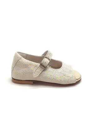 Baptismal baby Girl's shoe -HERMIONE Gold