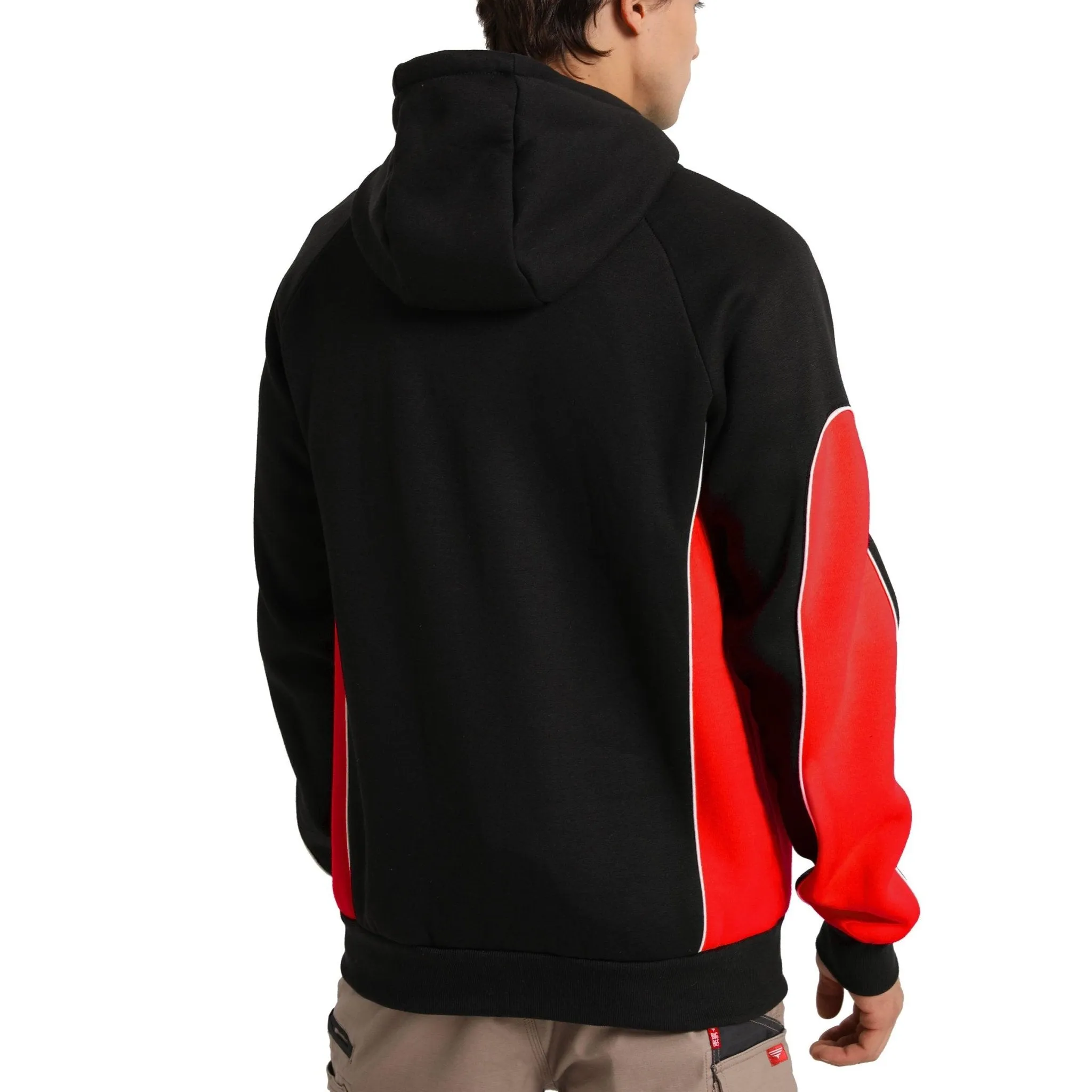 Big Bee PANEL Hoodie Jumper, Full Zip