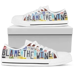 Blame The Wine Low Top Shoes - Men