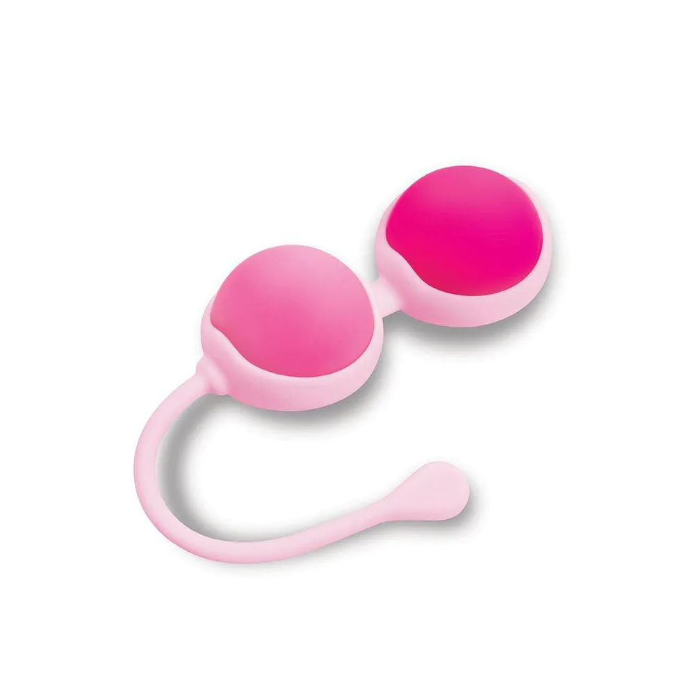 Bodywand Squeeze Kegel Ball Duo - Pink Weighted Kegel Balls