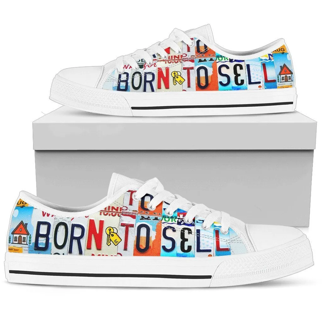 Born To Sell Low Top Shoes