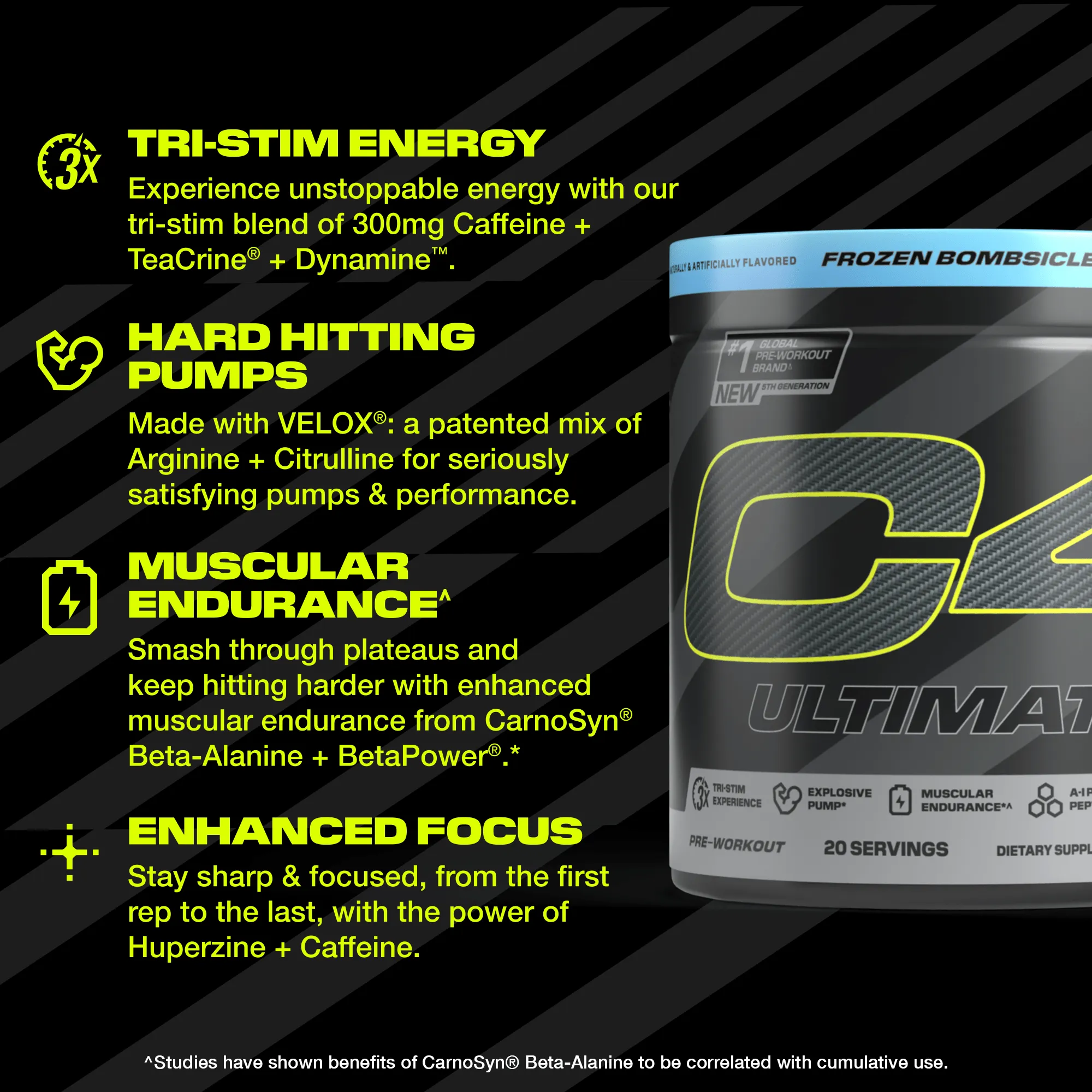 C4 Ultimate Pre Workout Powder