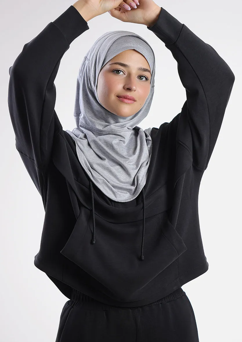 Cardio Sports Hijab Heather