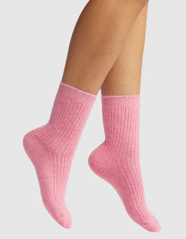 Cashmere Socks - Bourdeaux