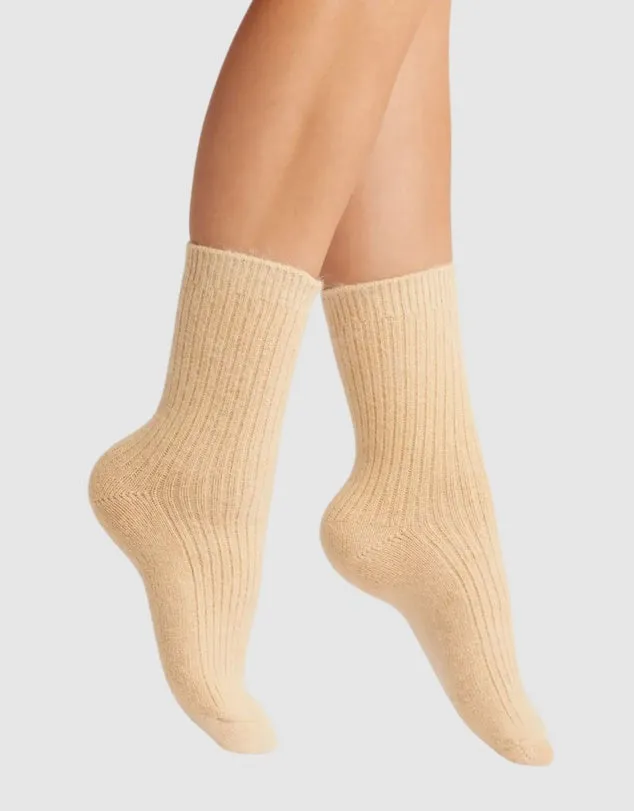 Cashmere Socks - Bourdeaux