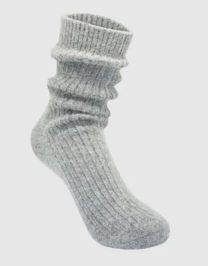 Cashmere Socks - Grey