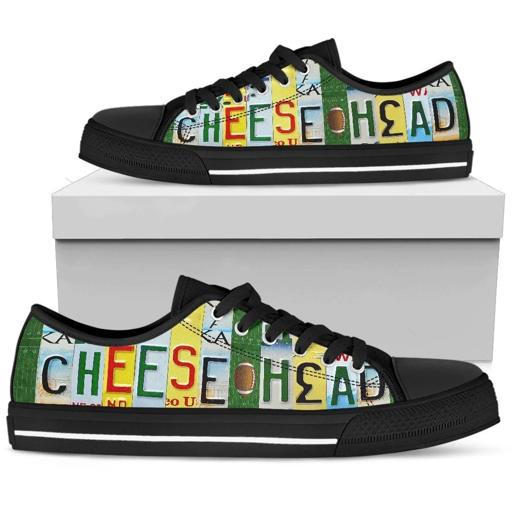 Cheese Head Low Top Shoes Women