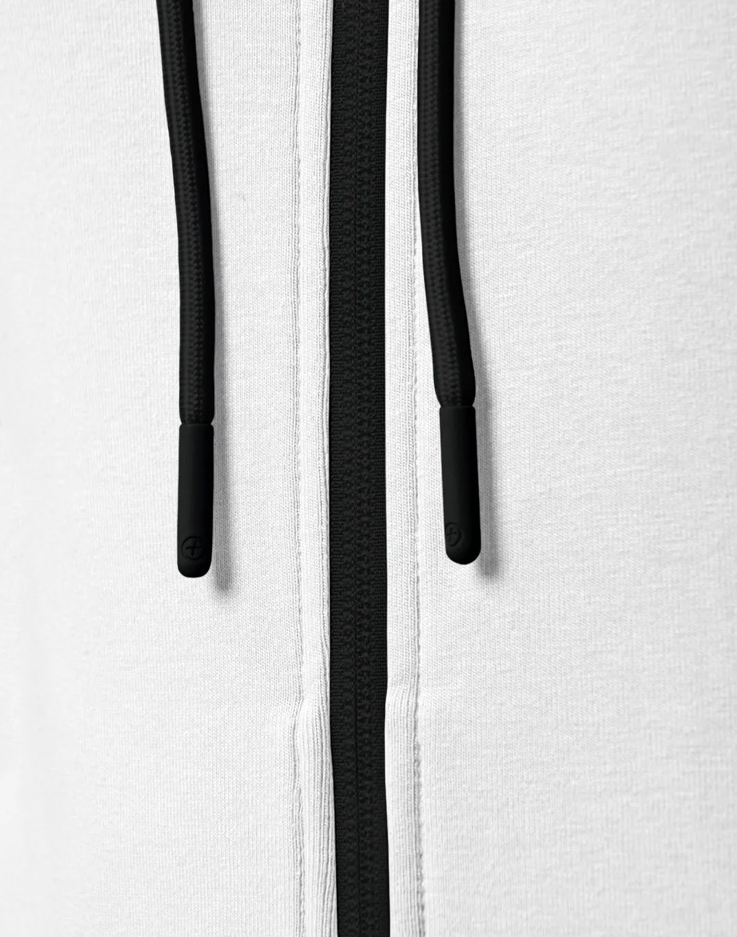 Chill Zip Hoodie in Ultra White