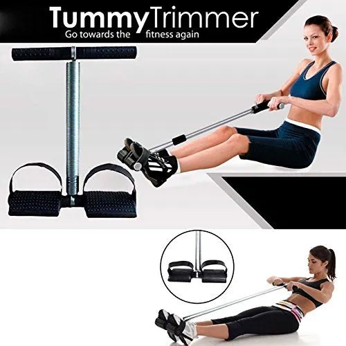 Consonantiam Tummy Trimmer Stomach and Equipment with Chest Expander Rope Workout Pulling Exerciser Fitness Exercise Tube Sports Yoga for Men and Women