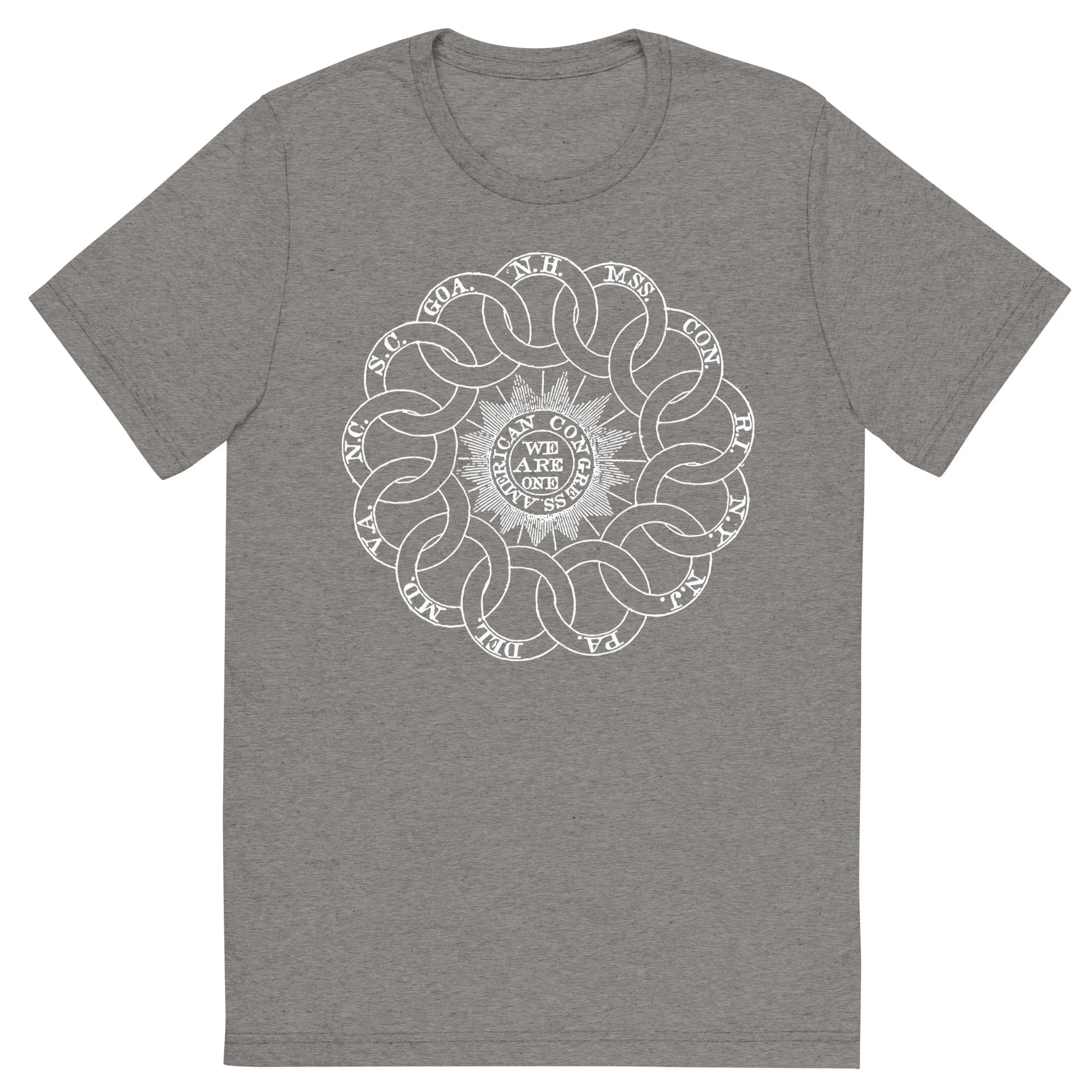 Continental Rings Vintage Tri-blend T-Shirt