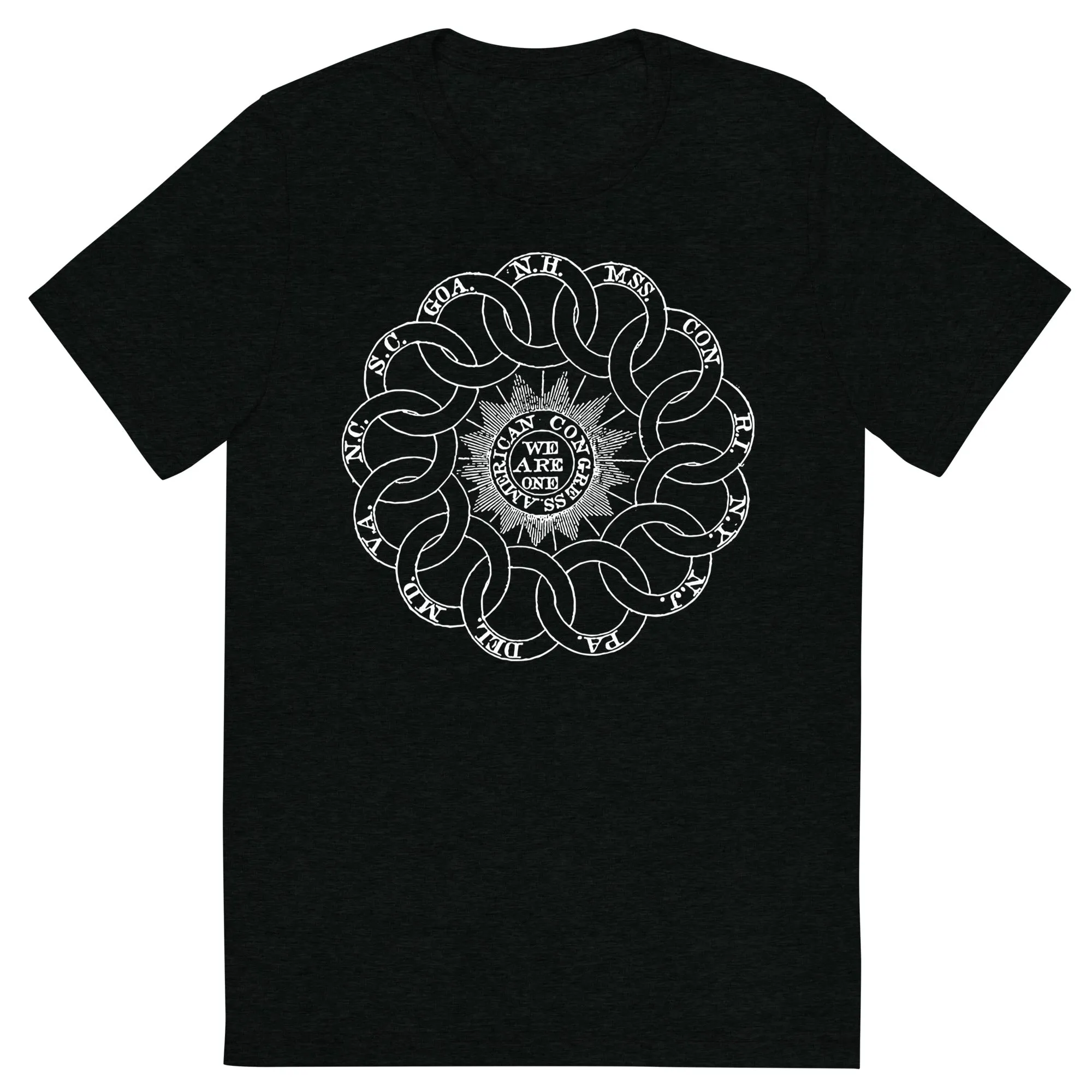 Continental Rings Vintage Tri-blend T-Shirt