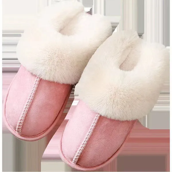 Cozy Faux Shearling Slippers