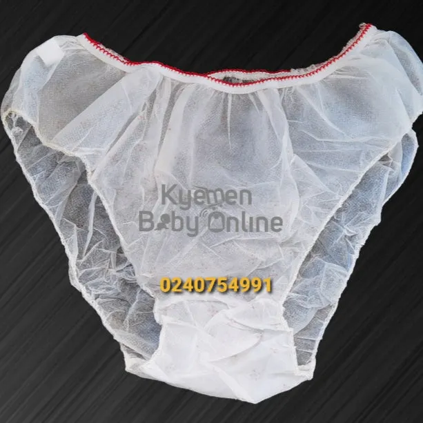 Disposable Panties / Maternity Panties 5pcs (Size 6 To Size 12)