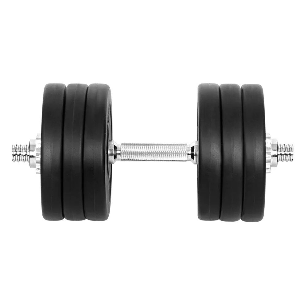 Dumbbells Set 35kg Weight Plates Home Gym Fitness Exercise Dumb Bell