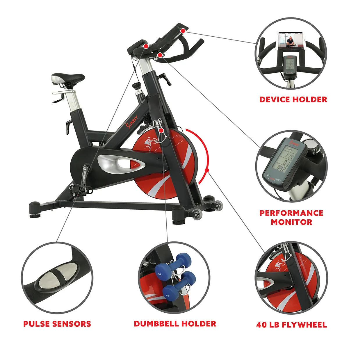 Evolution Pro II Magnetic Indoor Cycle Exercise Bike