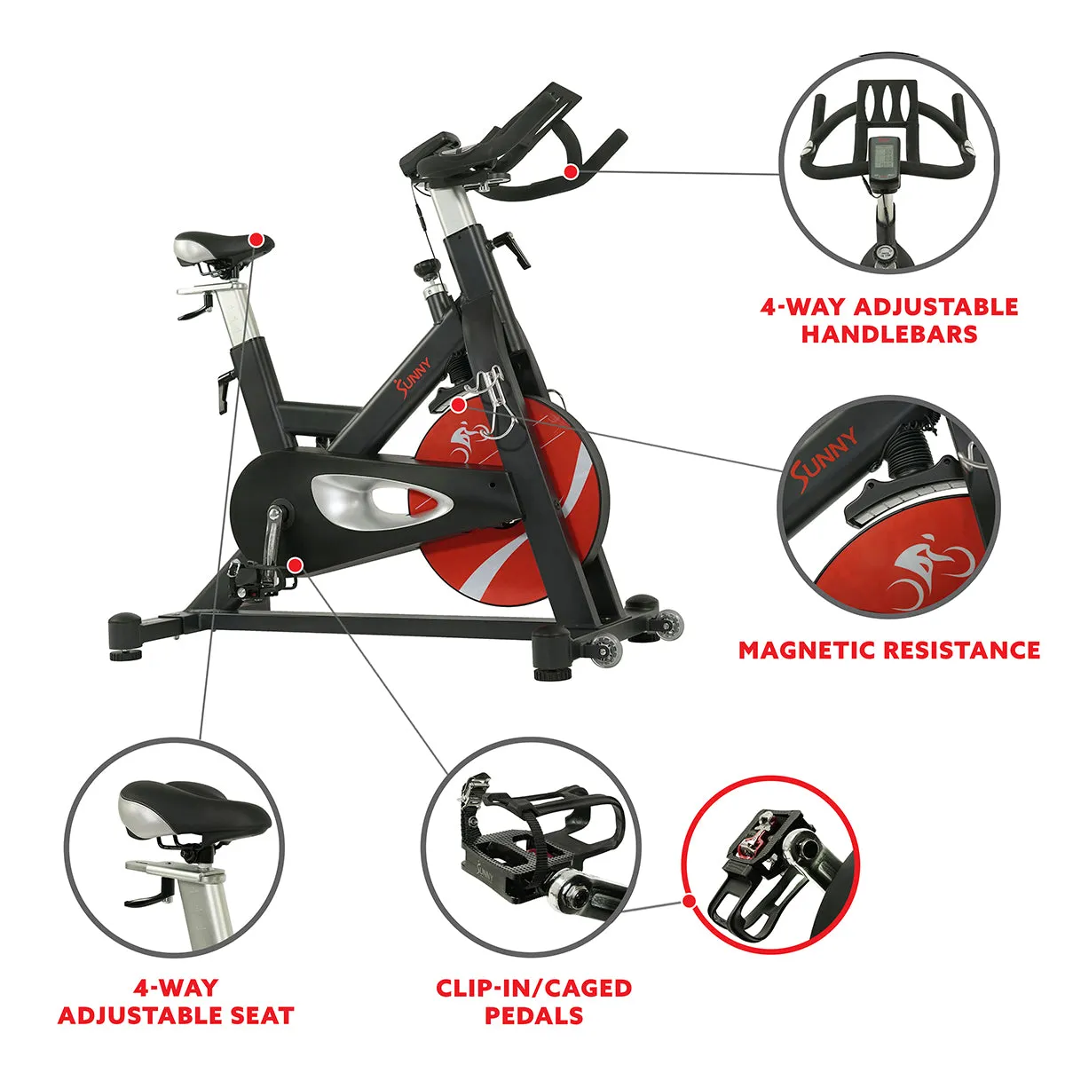 Evolution Pro II Magnetic Indoor Cycle Exercise Bike