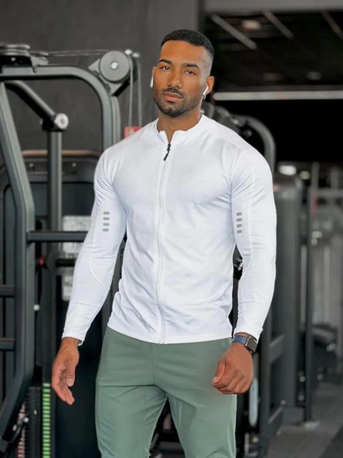 Evolution Workout Jacket Muscle Fit Gymwear