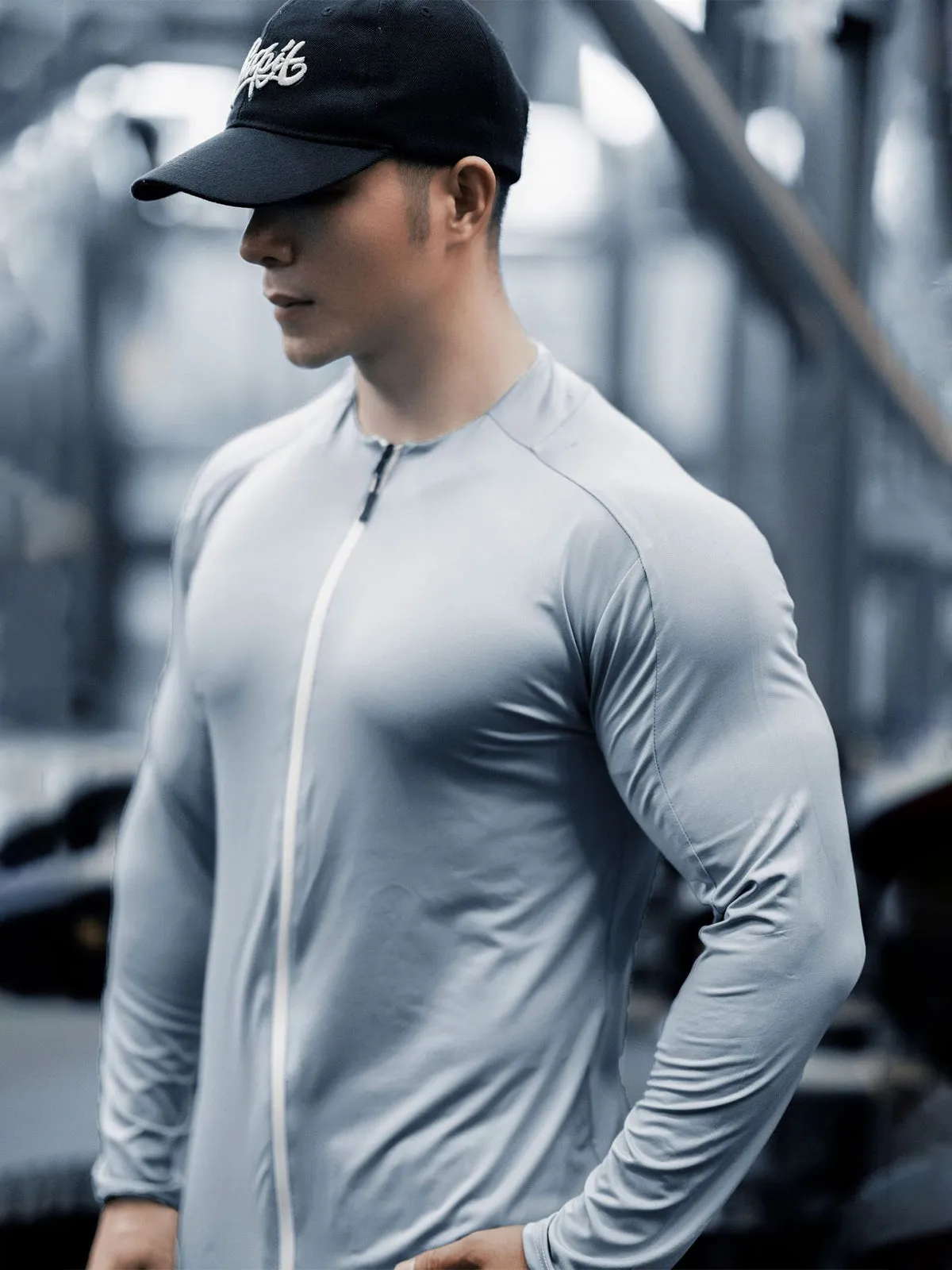 Evolution Workout Jacket Muscle Fit Gymwear