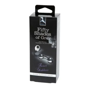 Fifty Shades of Grey Inner Goddess Silver Pleasure Balls