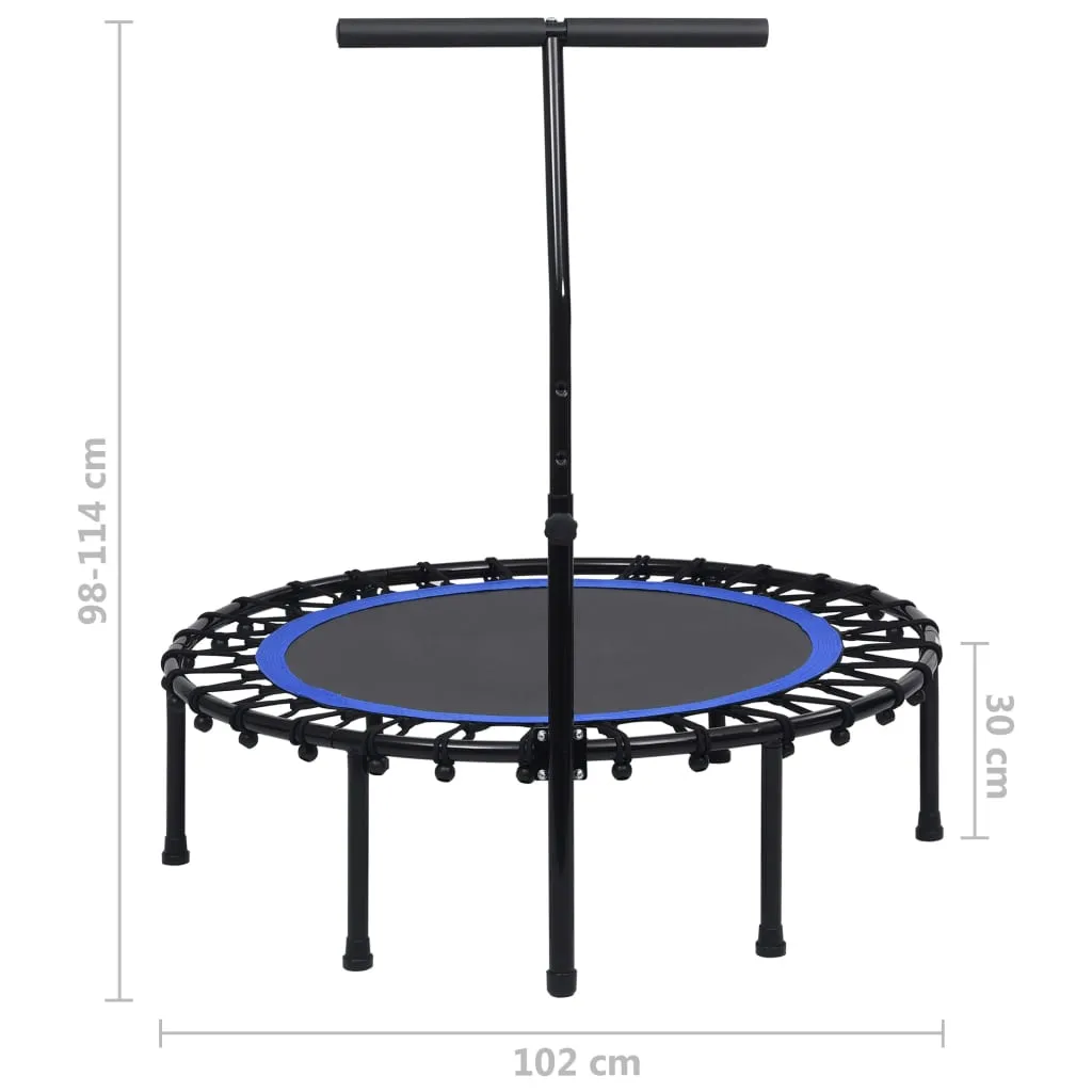 Fitness Trampoline with Handle 102 cm