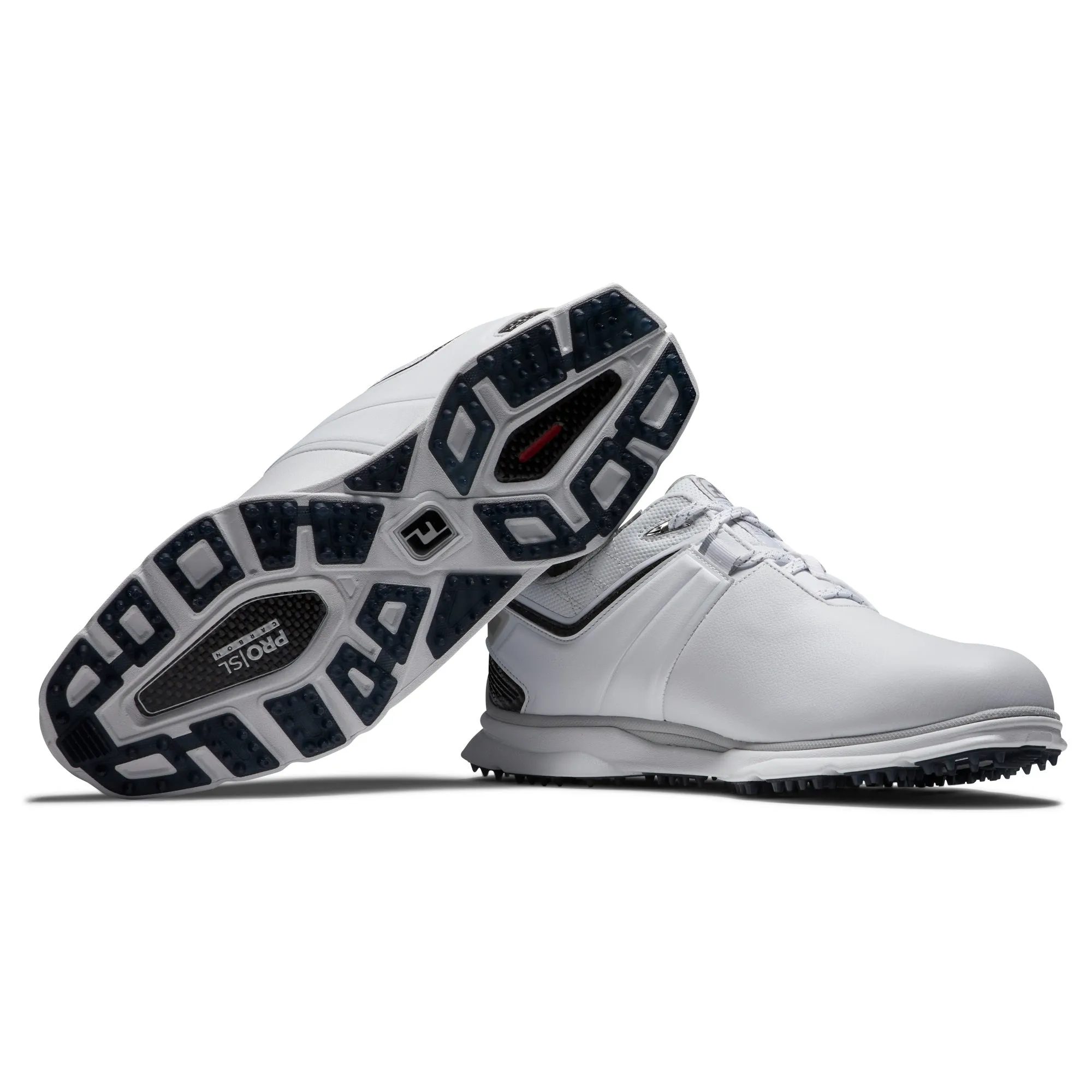 FootJoy Pro|SL Carbon Golf Shoes 53079 White/Navy (Previous Season Style)