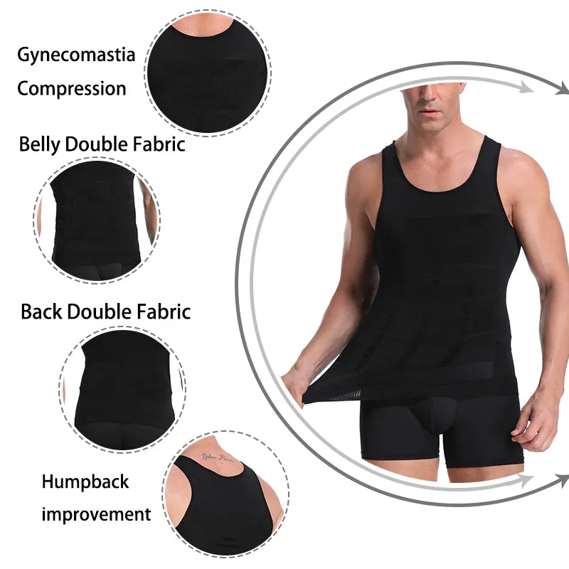 Funki Buys | Shapewear | Men Gynecomastia Compression Shirt