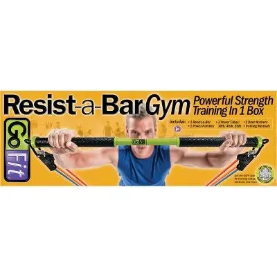 GoFit Resist-A-Bar Gym Resistance Band