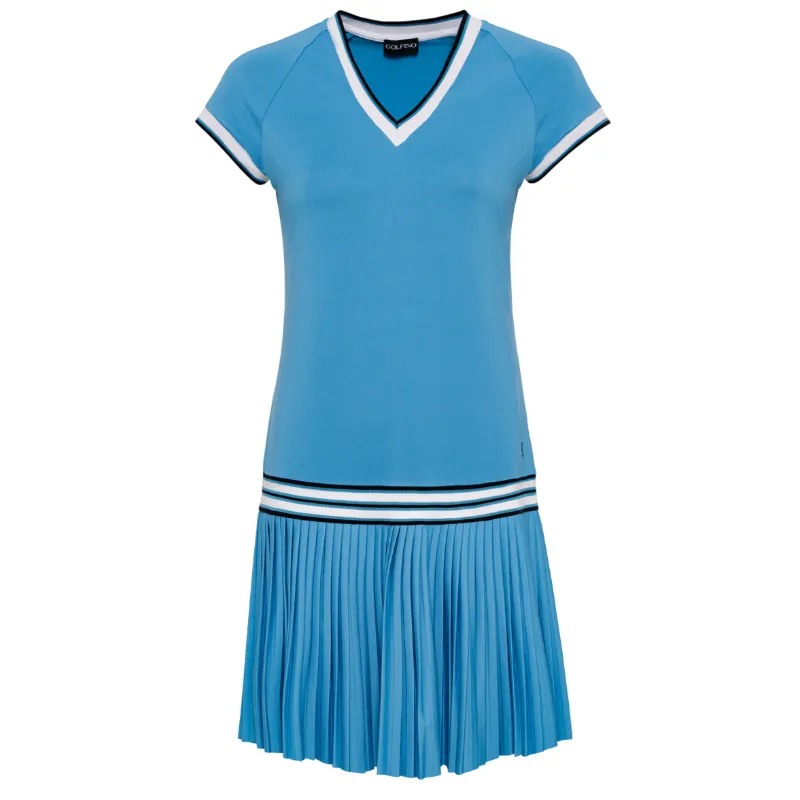 Golfino S/S Verona Dress - Turquoise