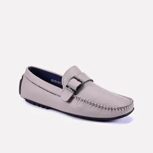 Graham Gray Buckle Loafers 0130825