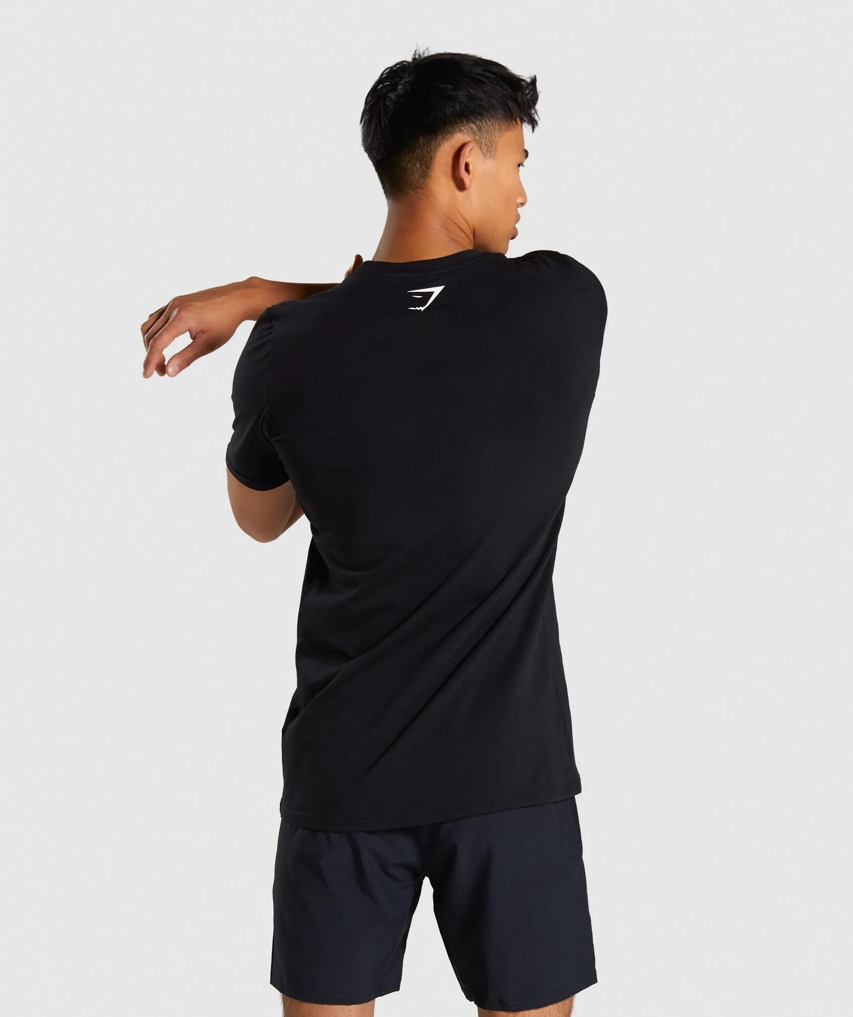 Gymshark Glitch T-Shirt - Black