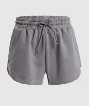 Gymshark Legacy Fitness Loose Shorts - Smokey Grey