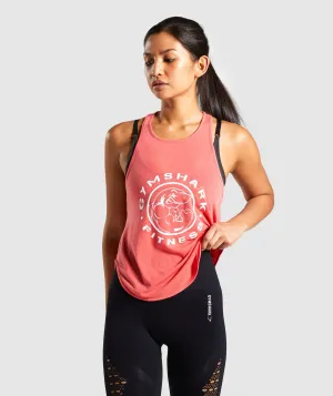 Gymshark Legacy Fitness Vest - Coral