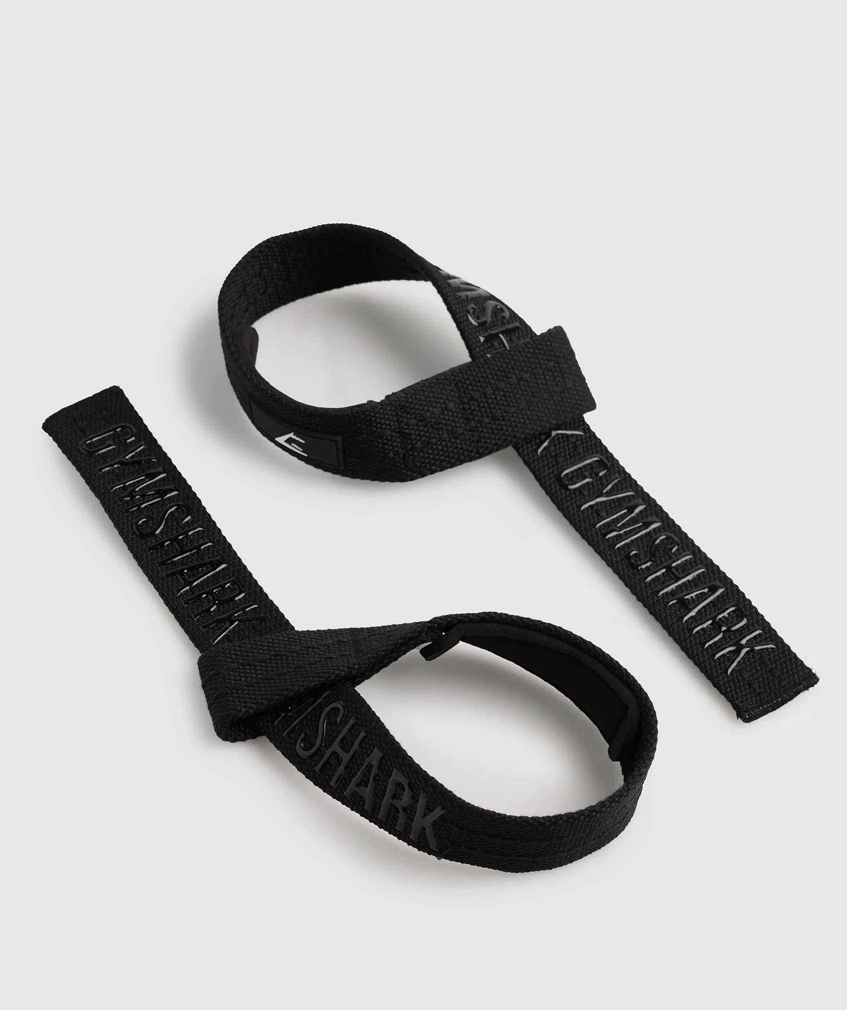 Gymshark Silicone Lifting Straps - Black