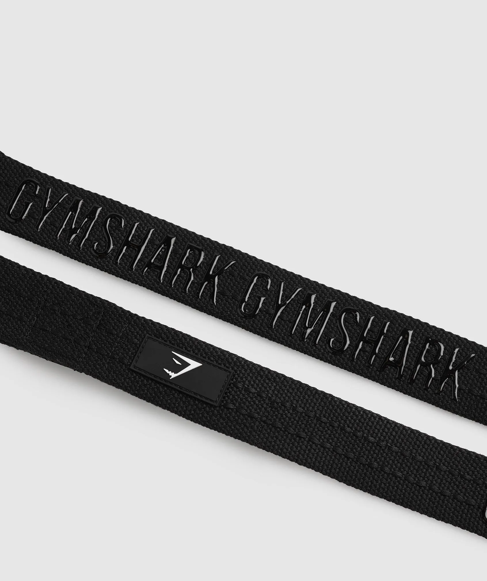 Gymshark Silicone Lifting Straps - Black