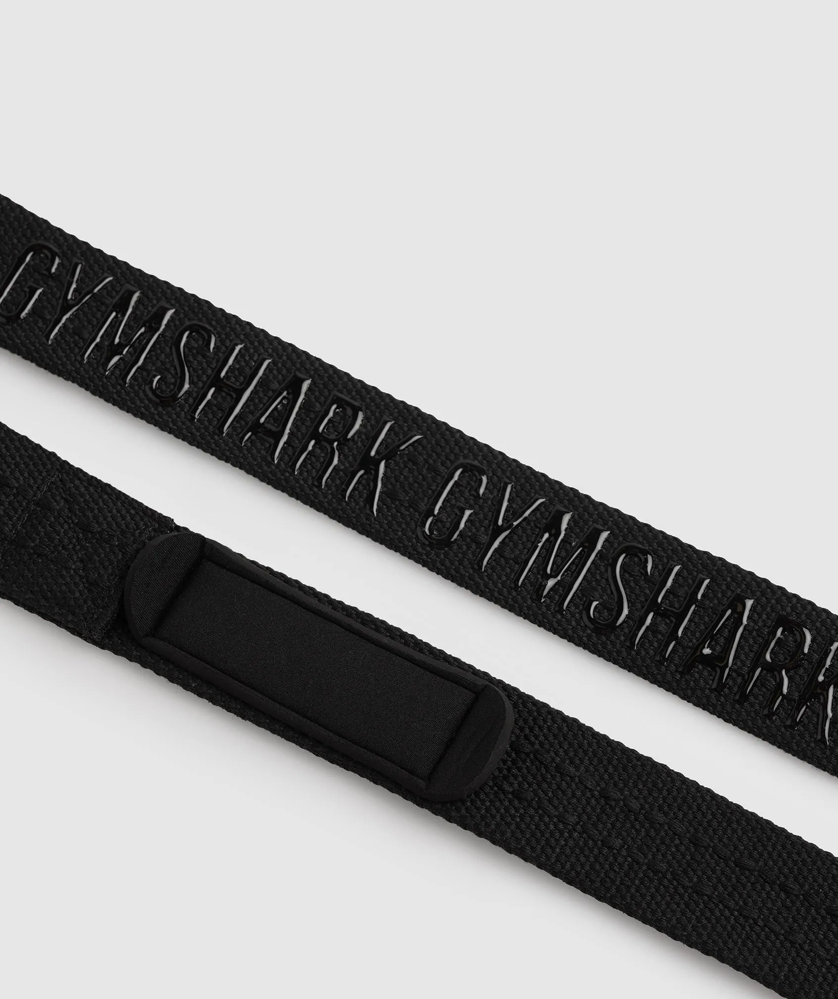 Gymshark Silicone Lifting Straps - Black