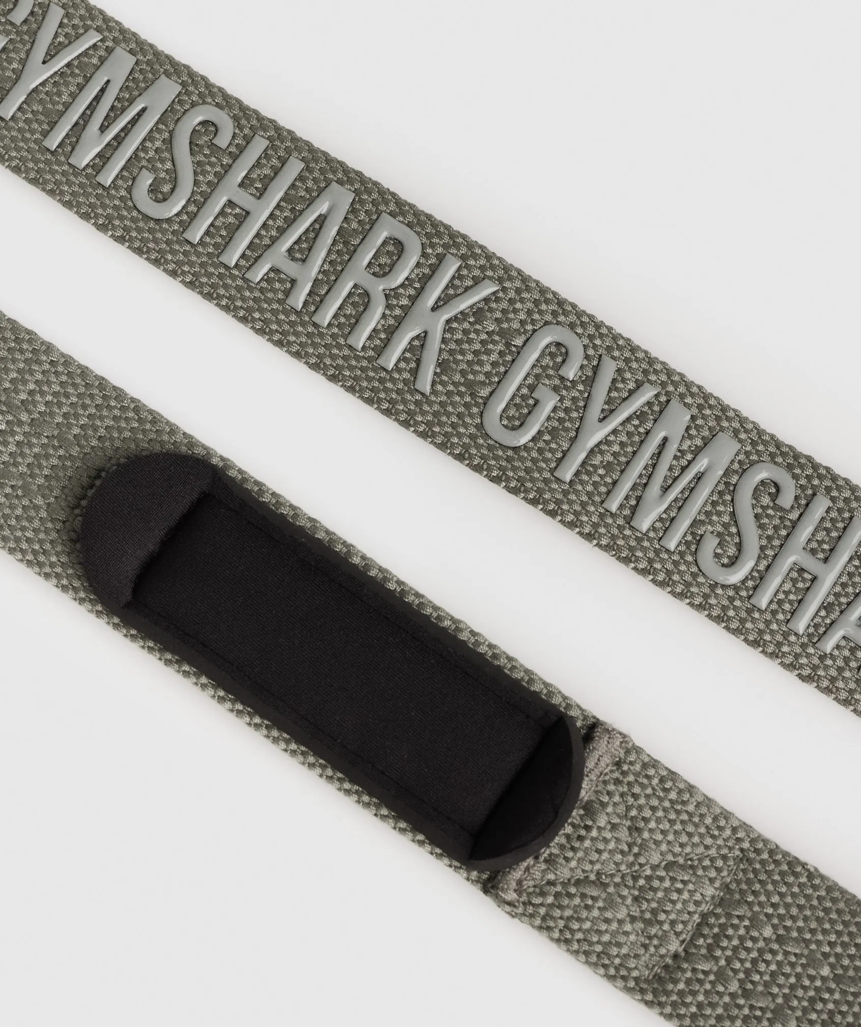 Gymshark Silicone Lifting Straps - Dusk Green